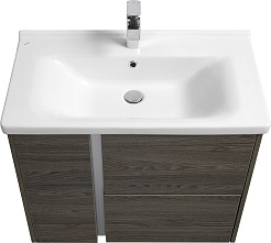 Акватон Тумба с раковиной Стоун 80 грецкий орех – фотография-3